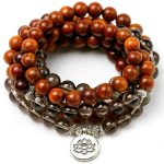 Grounding Smoky Quartz Mala