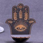 Hamsa Hand Of Protection Crystal Shelf