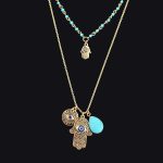 Hamsa Hand Protection Necklace