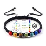 Handmade 7 Chakra Braided Bracelet