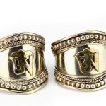 Handmade Tibetan Silver OM Amulet Ring