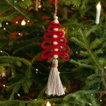Handwoven Macrame Christmas Tree