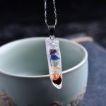Healing 7 Chakra Crystals Necklace
