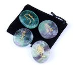 Healing Hands Fluorite Palm Stones