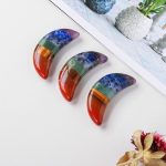 Healing Moon 7 Chakra Palm Stone