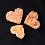 Heart Citrine Cluster