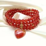 Heart of Bliss Carnelian Mala