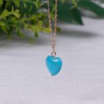 Heart Turquoise Stone Pendant