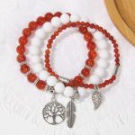 Ice & Fire Energy Balancing Bracelet Set