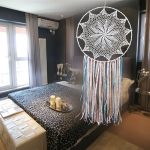 Infinite White Flower Mandala Lace Tassel Dream Catcher