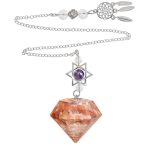 Inner Wisdom Carnelian Pendulum