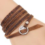 Inspirational Multi-layer Genuine Leather Bracelet