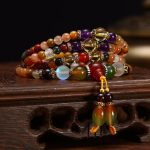 Kaleidoscope High Vibration Quartz Mala