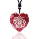 Long Lasting Love Red Agate Necklace