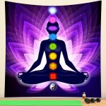 Lotus Chakra Tapestry