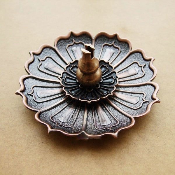 lotus-incense-burner.jpg Lotus Incense Burner - Image 1
