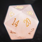 Love Guide Rose Quartz Dice