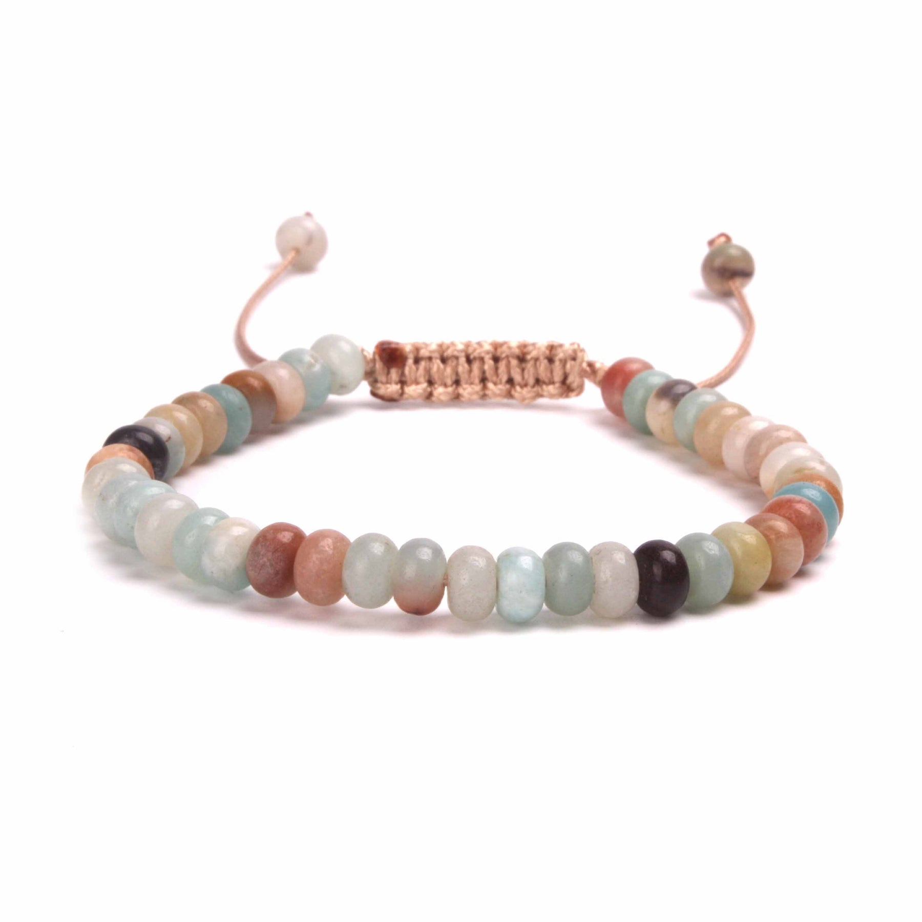 lucky-friendship-natural-stone-beaded-bracelet.jpg Lucky Friendship Natural Stone Beaded Bracelet - Image 1