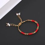Lucky Weaved Buddhist Knots Bracelet
