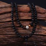 Luminous Dragon Rainbow Obsidian Mala