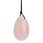 Luminous Heart Rose Quartz Pendant