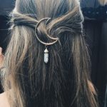 Moonlight Reflections Gemstone Hair Clip