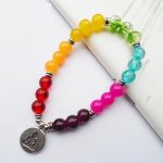 Multicolor Seven Chakra Reiki Healing Bracelet