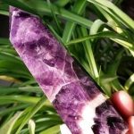 Natural Amethyst Healing Crystal Wand