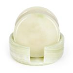 Natural Jade Cup Coasters