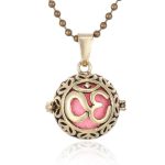 OM Aromatherapy Locket Necklace
