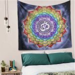 Om Mandala Tapestry