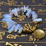 Opal Gravel Jiugong Bracelet