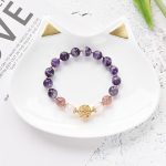 Peaceful State Strawberry Crystal Bracelet