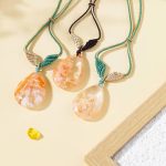 Pink Phantom Quartz Creative Energy Healing Pendant