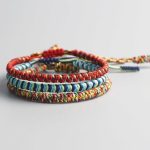 "Colors of Buddha" Tibetan Knot Bracelets