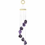 Purifying and Healing Raw Crystal Wind Chime