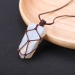 Rainbow Moonstone Energy Necklace