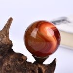 Red Agate Stone Ball