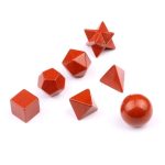 Red Jasper Sacred Geometry Set