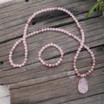 Rhodochrosite 108 Love Mala