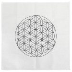 Sacred Geometry Crystal Grid Altar Cloth