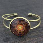 Sacred Sri Yantra Adjustable Bangle