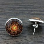 Sacred Sri Yantra Earrings
