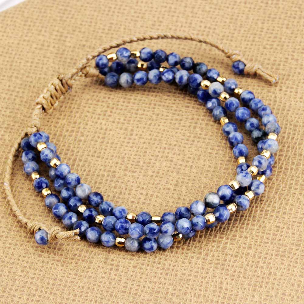 sassy-sodalite-stackable-bracelet.jpg Sassy Sodalite Stackable Bracelet - Image 1