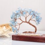 Season Of Serenity Aquamarine Bonsai Tree