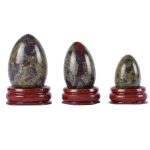 Set Of Dragon Stone Courage Eggs