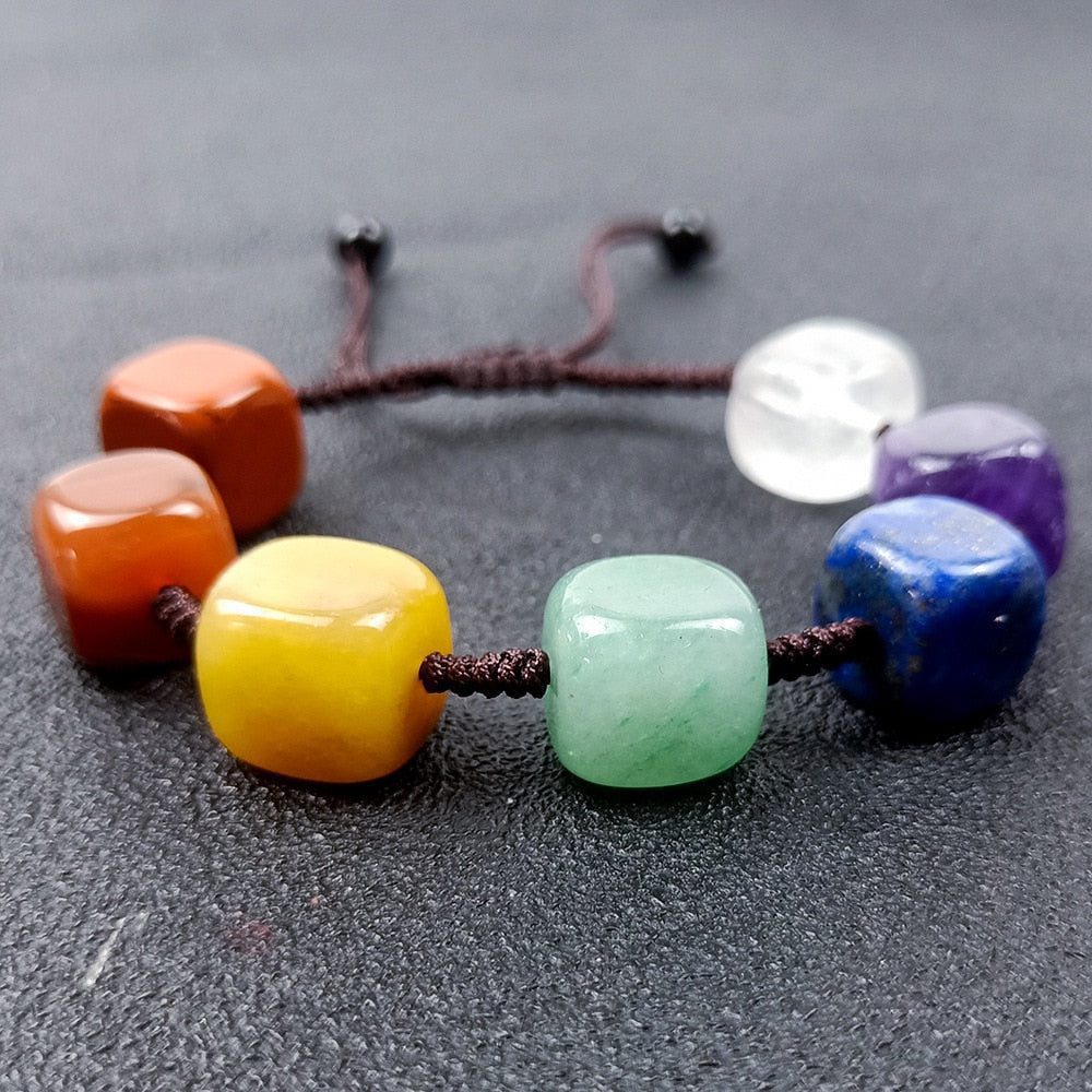 seven-chakra-energy-bracelet.jpg Seven Chakra Energy Bracelet - Image 1