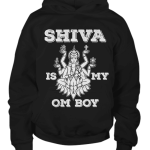 Shiva Is My Om Boy Hoodie