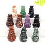 Snowman Healing Energy Statue