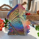 Sparkling Rainbow Butterfly Ornament